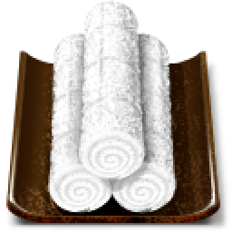 Oshibori wet hand towel icon ico