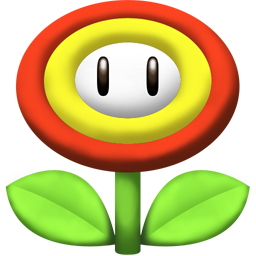 Super Mario - Flower icon ico