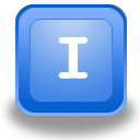 Alphabet icon I ico
