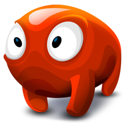 Creature red icon ico