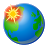 Earth icon ico