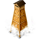 Yagura hot spring tower icon png