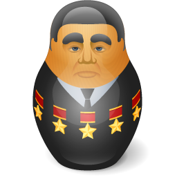 Matreshka Brezhnev free icon ico