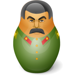 Matreshka Stalin free icon ico