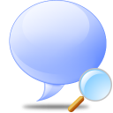 Message balloon icon png