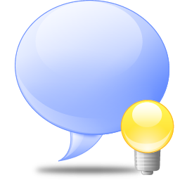 Message balloon icon png