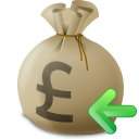 Money bag icon png