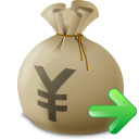 Money bag icon png