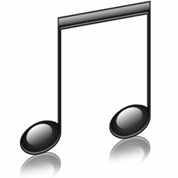 Music notes icon ico