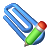 Paper clip icon ico
