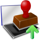 Rubber stamp icon png