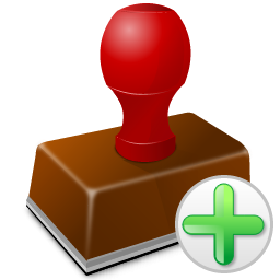 Rubber stamp icon png