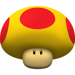 Super Mario - Mushroom icon ico