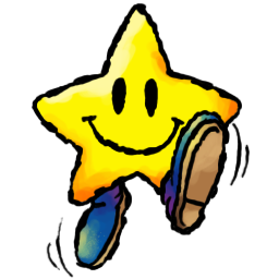 Super Mario - Yoshi Star icon ico