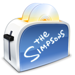 The Simpsons toaster icon ico