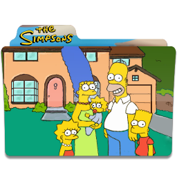 The Simpsons - folder icon ico