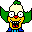 The Simpsons - Krusty icon ico